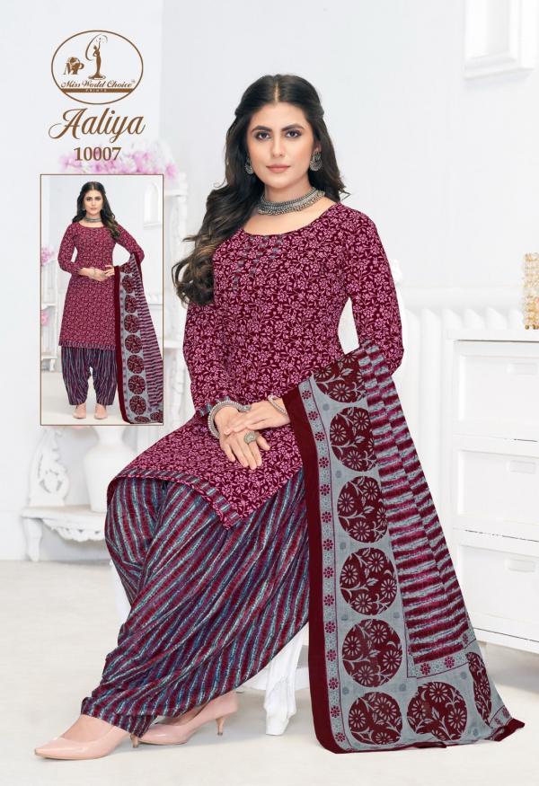 Miss World Aaliya Vol-10 – Dress Material